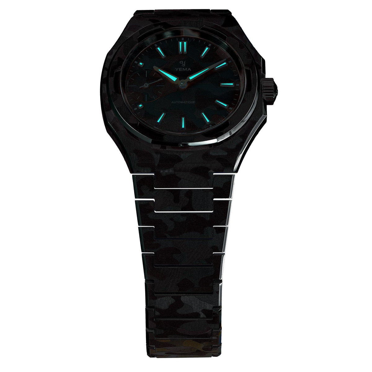 YEMA Wristmaster Slim Small Seconds CMM.29 雪山迷彩版