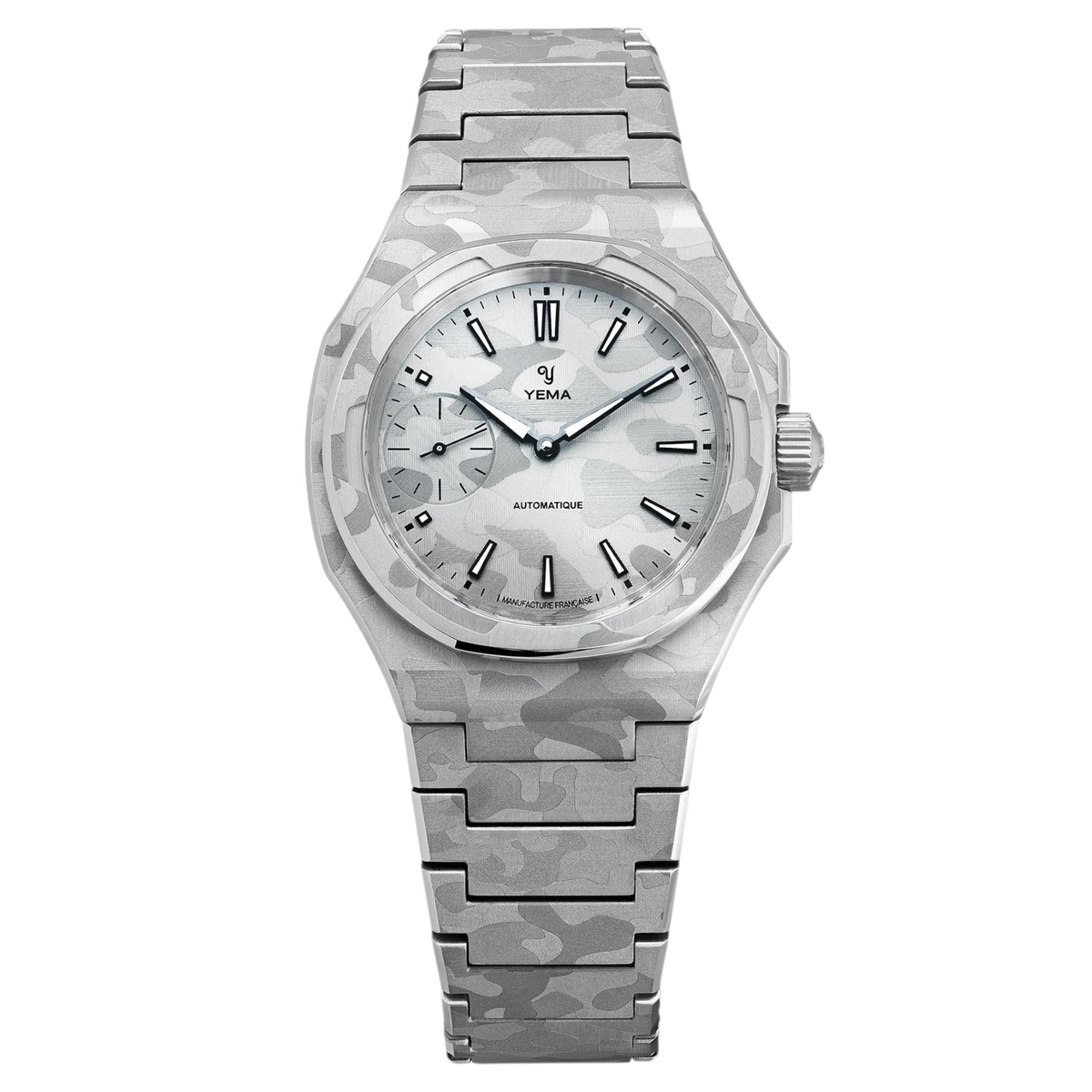 YEMA Wristmaster Slim Small Seconds CMM.29 雪山迷彩版