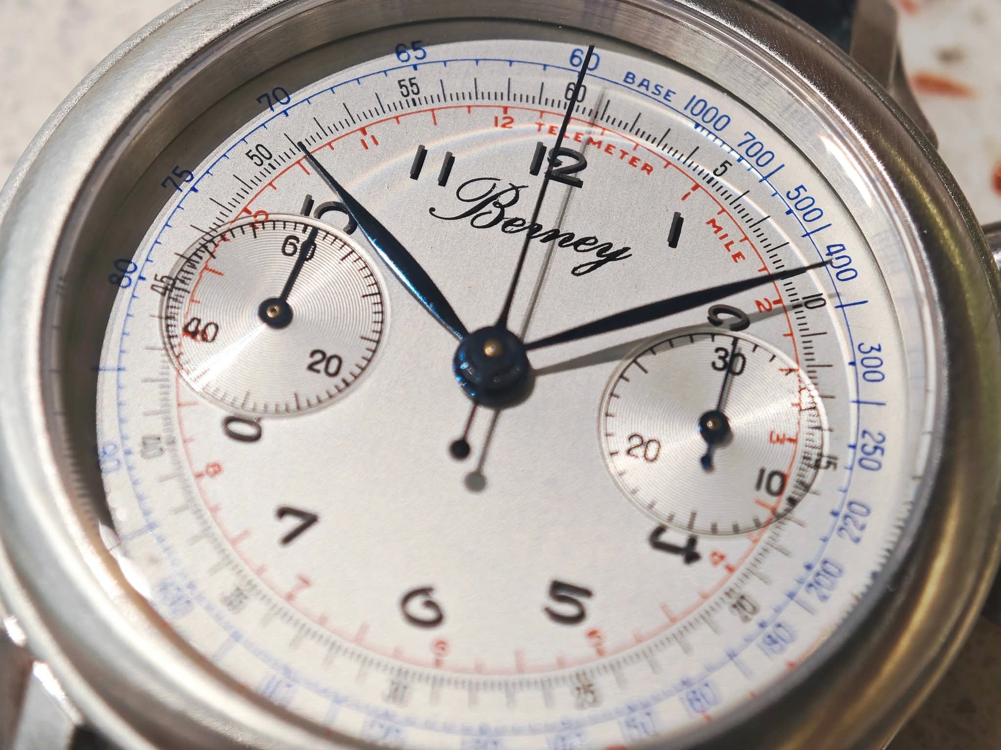 Berney Watch Chronograph Valjoux 22