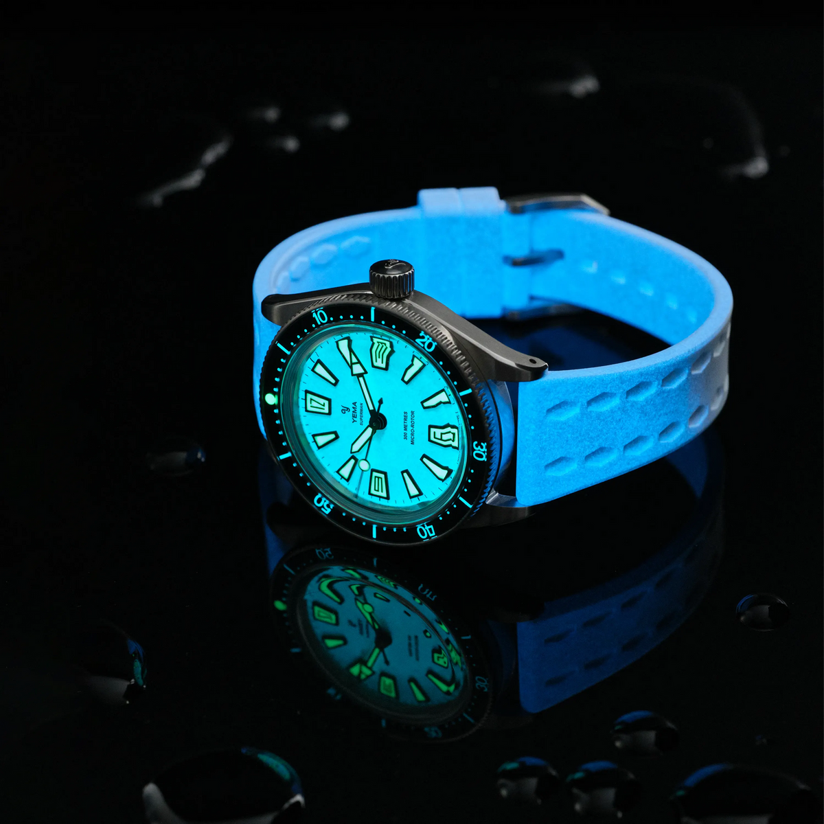 Yema Skin Diver Slim Full Lume CMM.20 Limited Edition