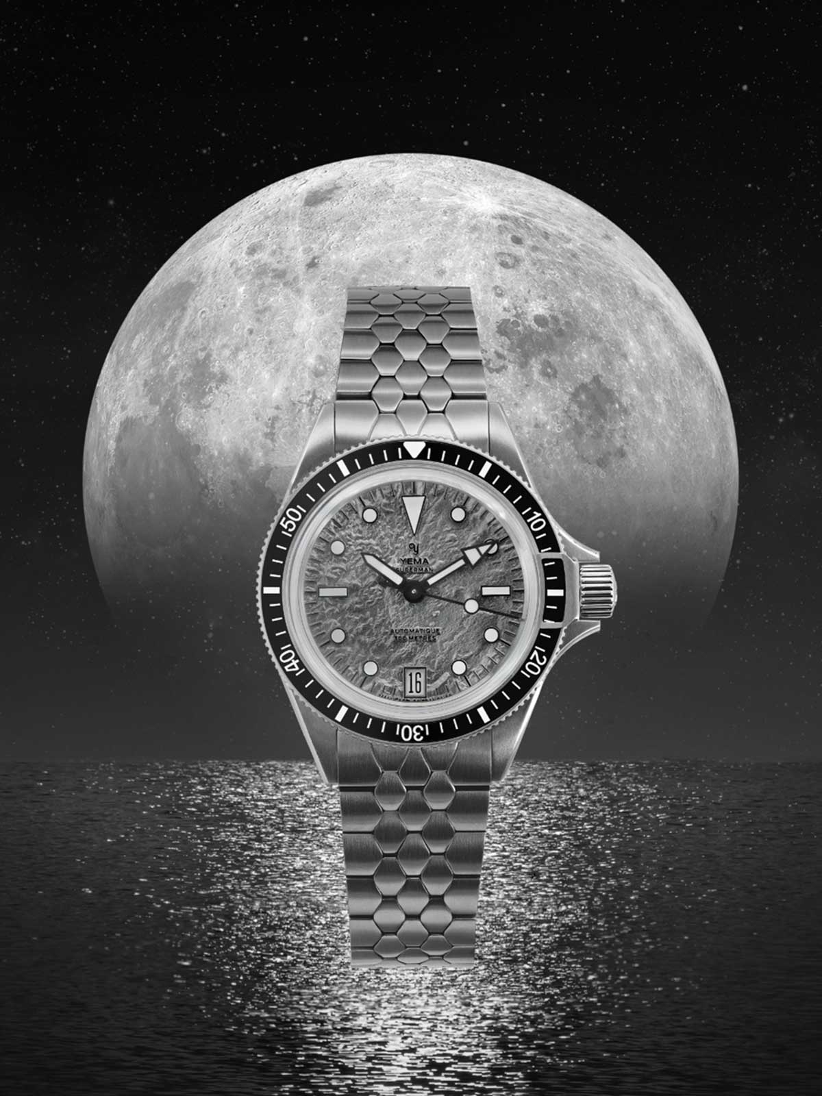 Yema Superman Titanium MoonTide CMM.11 Limited Edition